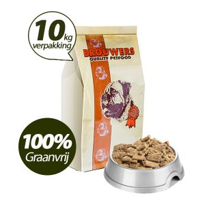 Graanvrij - Superieur (PREMIUM) Geperste Brokken Kip & Aardappel - 10 kg