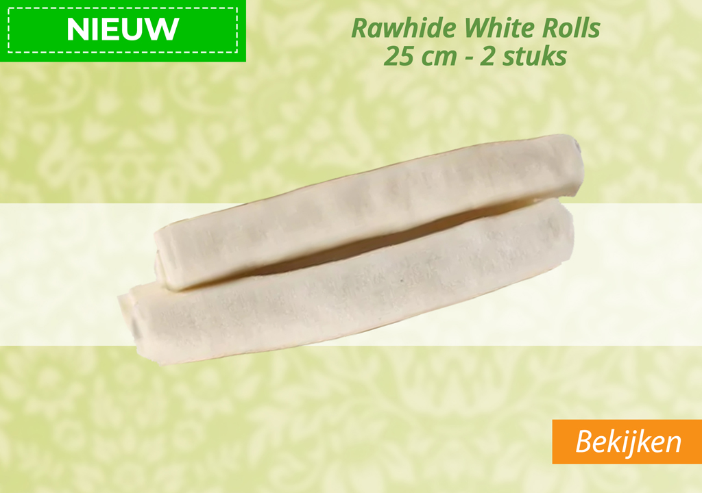 Rawhide White Rolls 2 ...